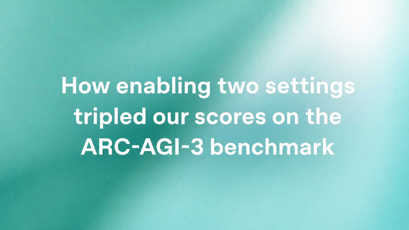 OpenAI ARC-AGI-3 博客配图