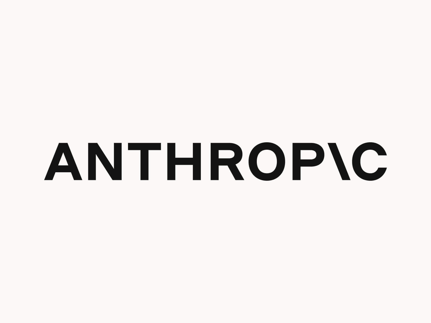 Anthropic 品牌标识
