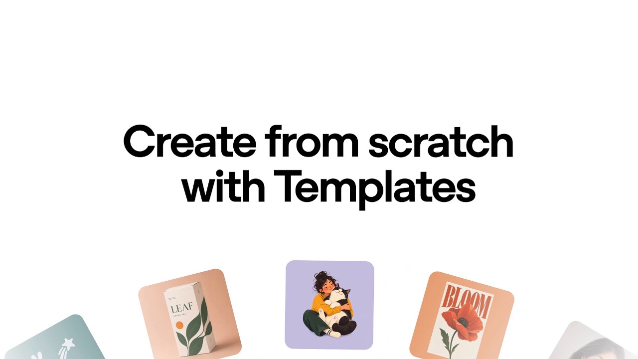 OpenAI 官方演示画面 Create from scratch with Templates（图源：OpenAI）
