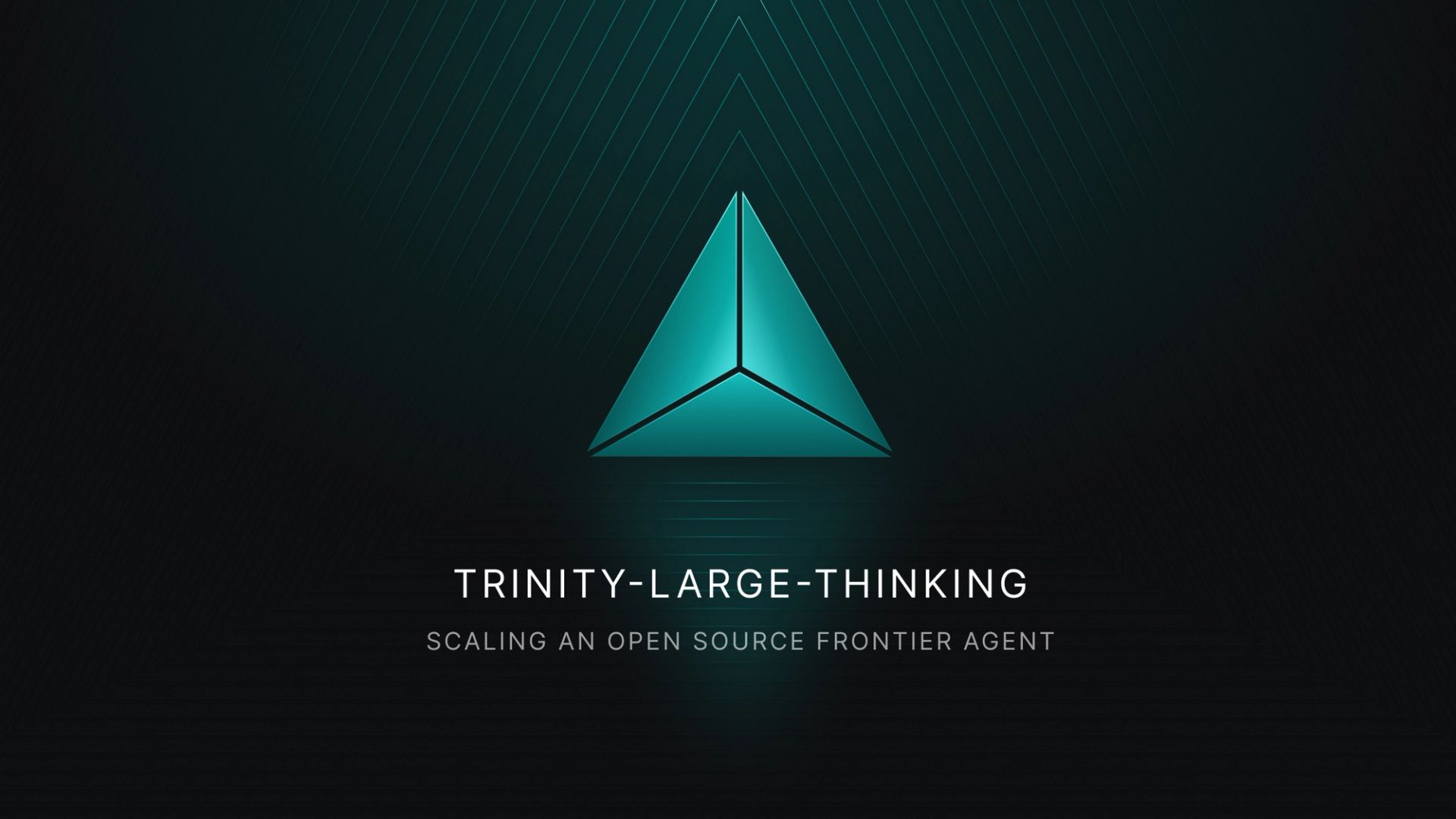 Trinity-Large-Thinking 发布图，来自 Arcee AI 博客