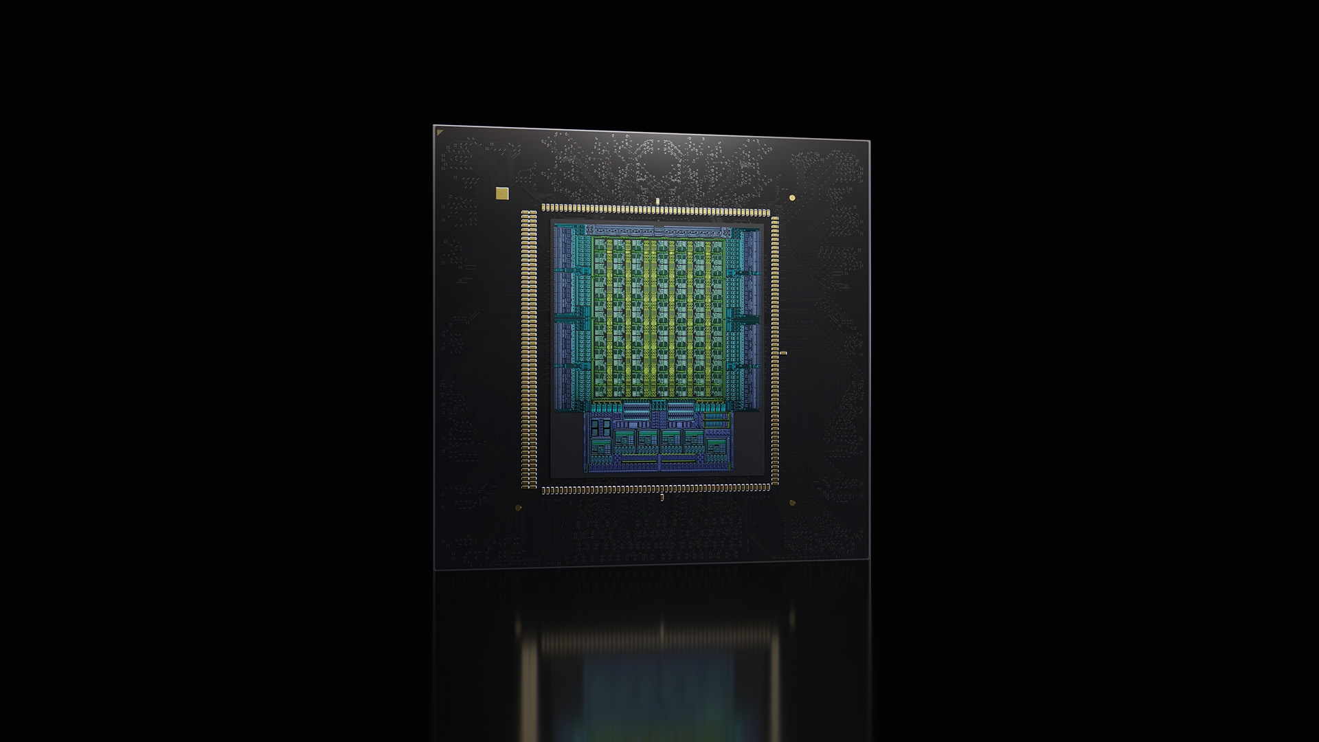 NVIDIA 新闻稿配图：Vera CPU 芯片渲染，采用 88 个 Olympus 核心