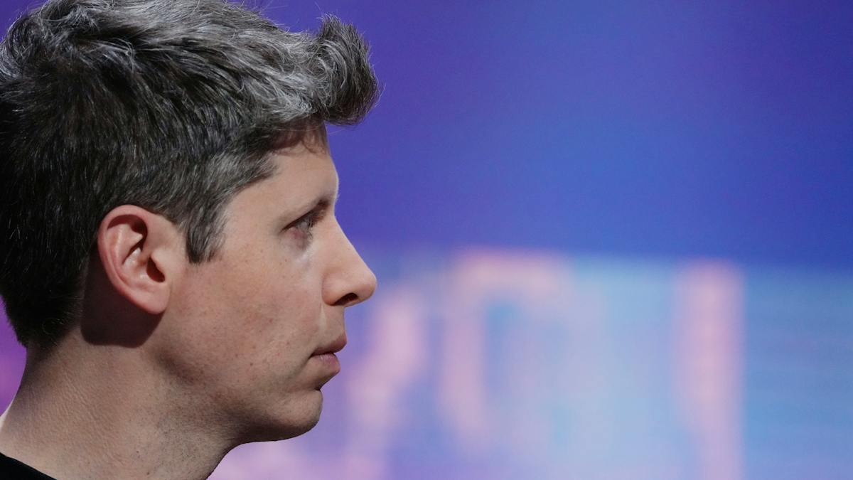 The Information 报道页配图：OpenAI CEO Sam Altman