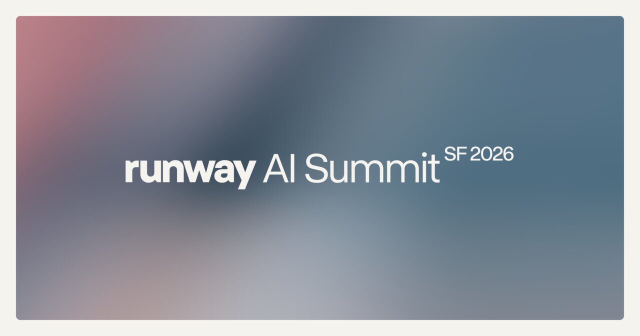 Runway AI Summit SF 2026 官方横幅