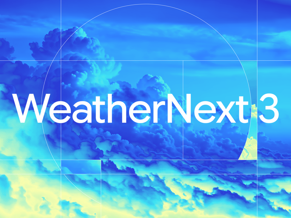 WeatherNext 3 官方主视觉