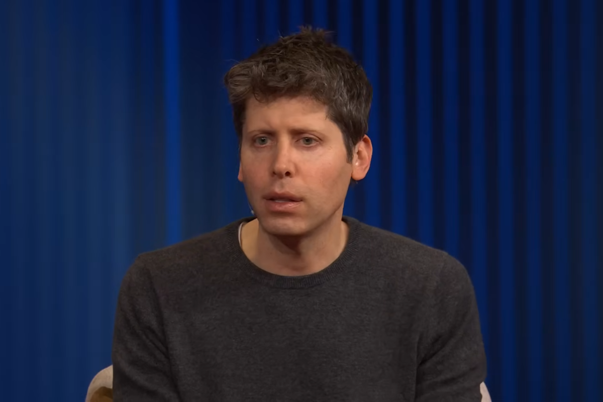 OpenAI CEO Sam Altman，配图来自 IBTimes UK 关于 Astra 与 AGI 时间表的报道