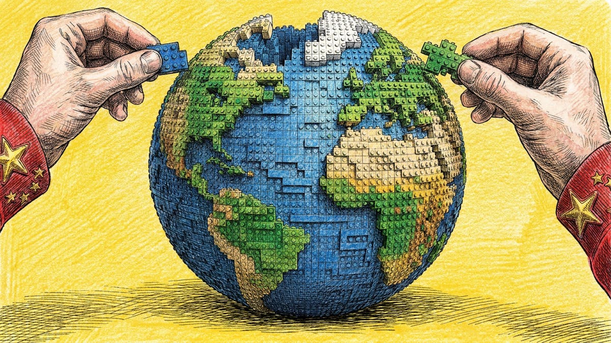 组装世界的双手 | The Information 报道配图