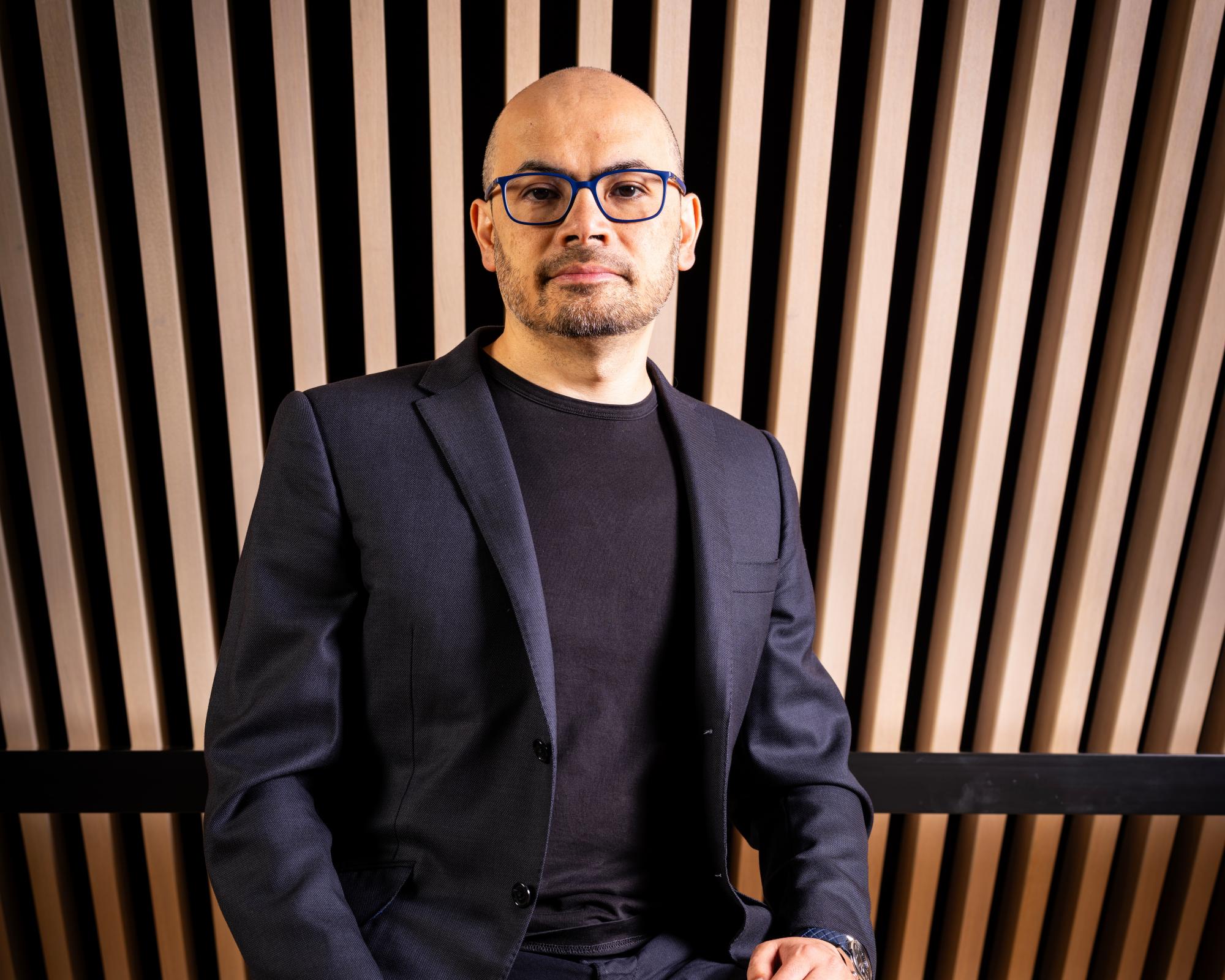 Demis Hassabis 在 Google 伦敦办公室