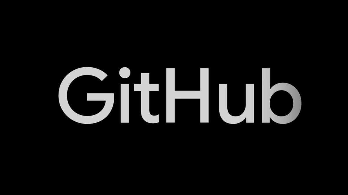 官方公告演示视频的封面帧：黑底上的 GitHub 字样