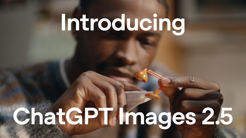 OpenAI 公告宣传图：Introducing ChatGPT Images 2.5