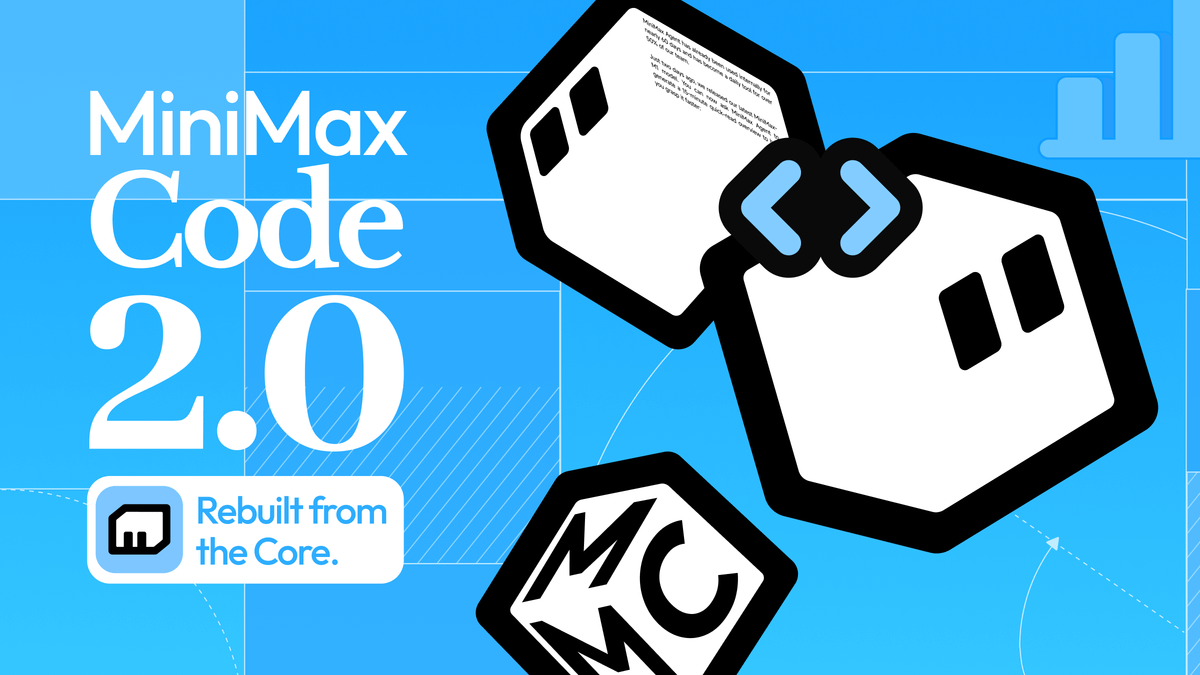 MiniMax Code 2.0 官方发布图