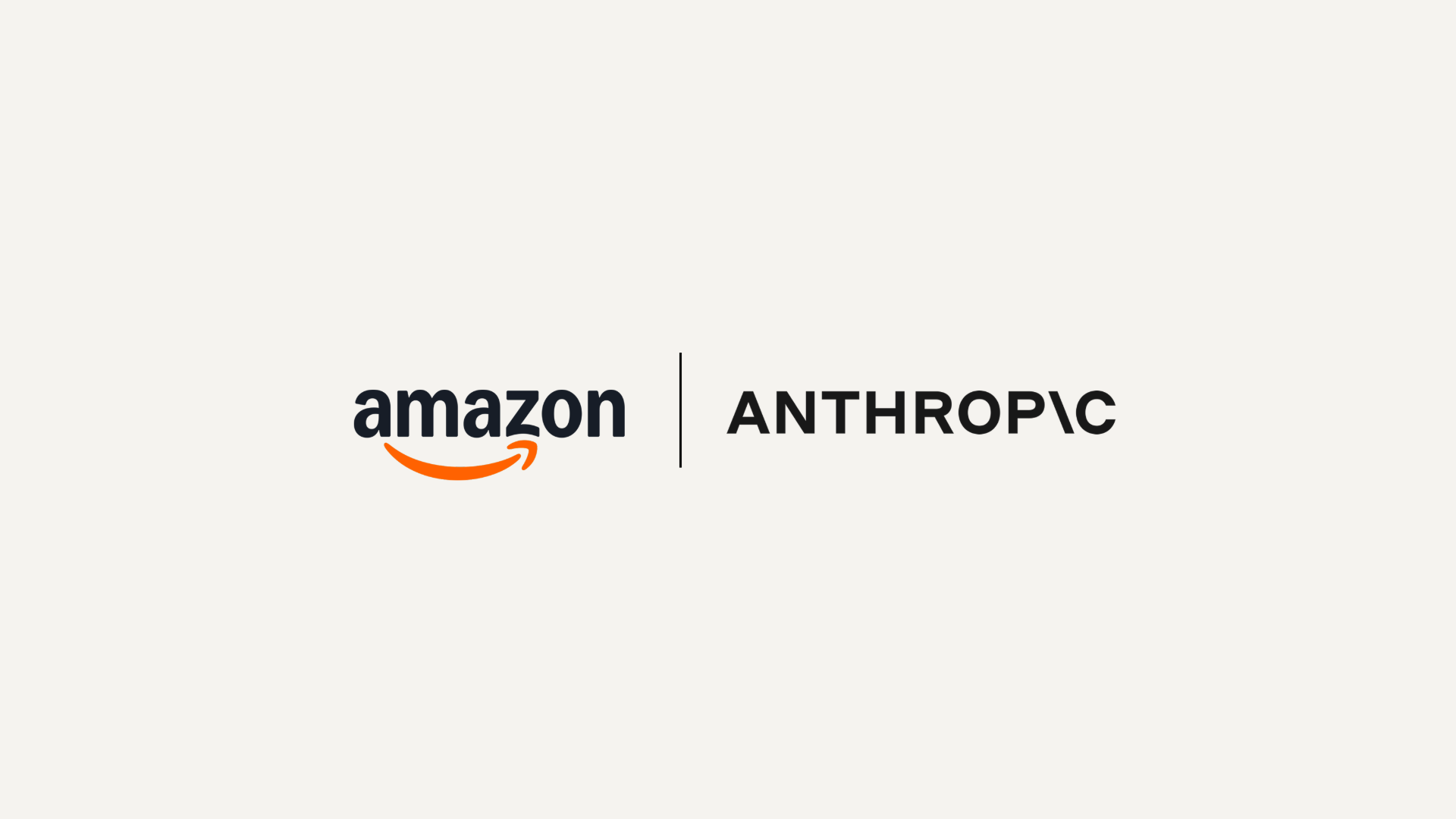 Amazon 与 Anthropic 的标识