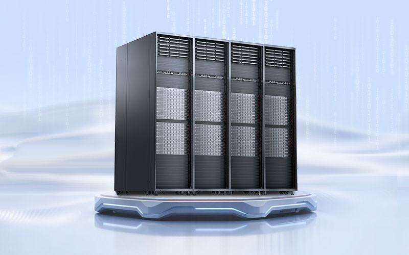 OceanStor M900 AI 记忆存储产品图（华为新闻稿配图）