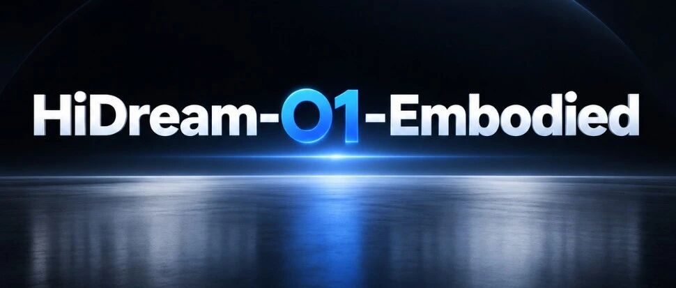 HiDream-O1-Embodied 发布主视觉