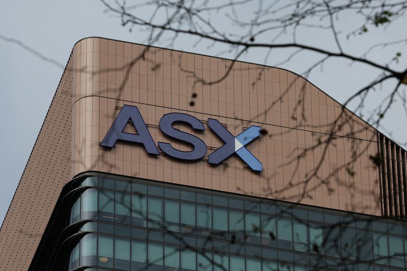 澳大利亚证券交易所大楼外墙上的 ASX 标识