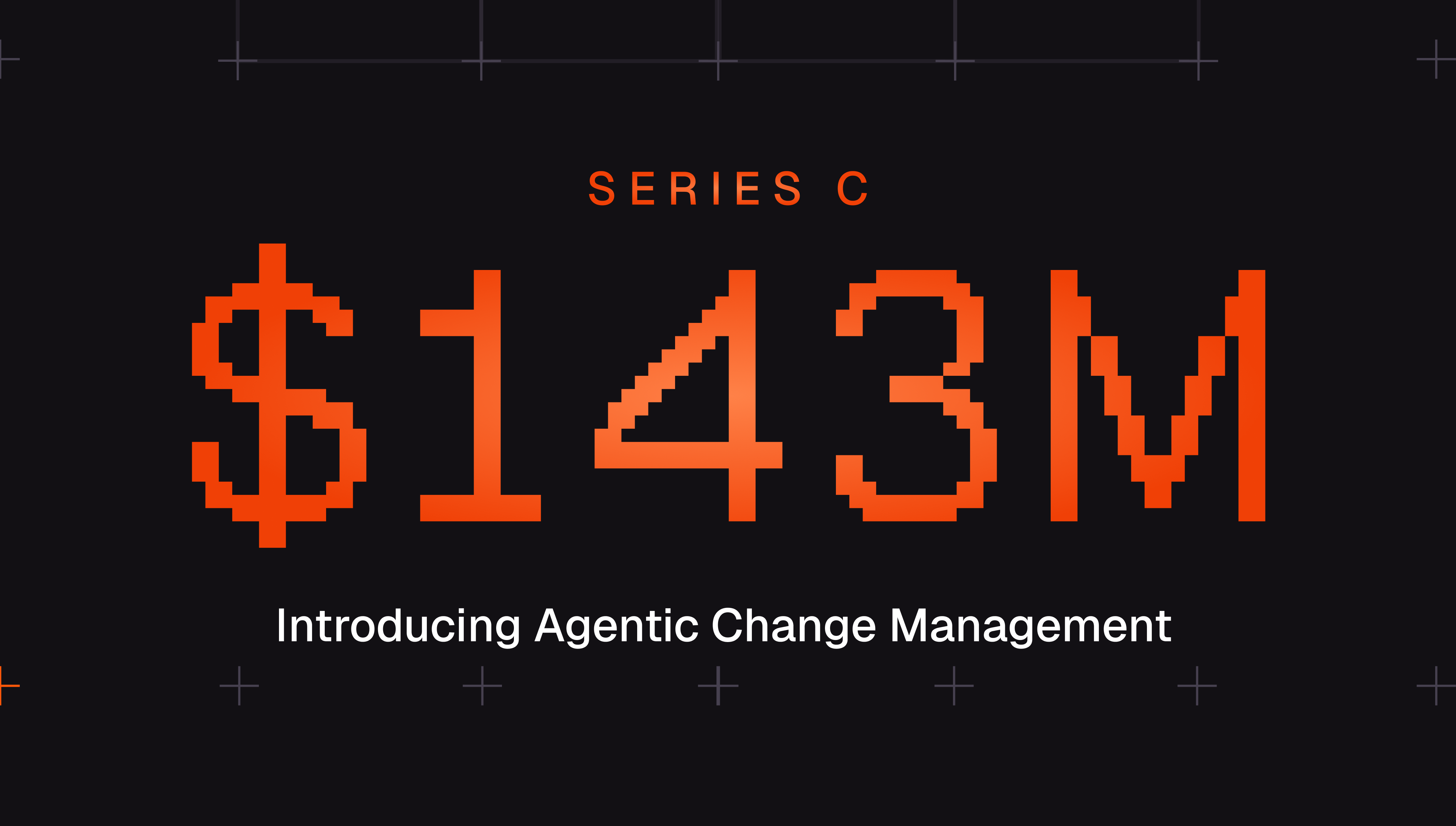 CodeRabbit C 轮融资公告封面，印有 SERIES C 字样与「Introducing Agentic Change Management」副标题