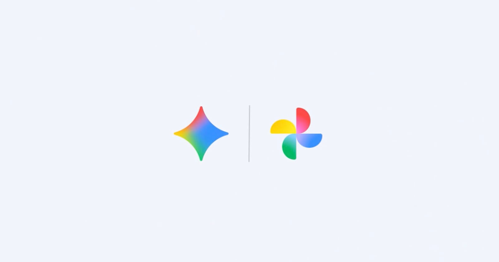 Gemini 与 Google Photos 的标志并列，示意两个服务的集成