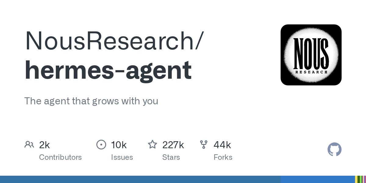 Nous Research发布Hermes Agent v0.20'Herald'：流式语音+A2A v1.0协议，22