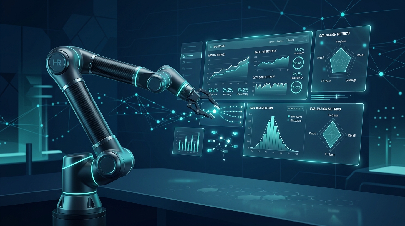 Hebbian Robotics 数据质量评估概念图