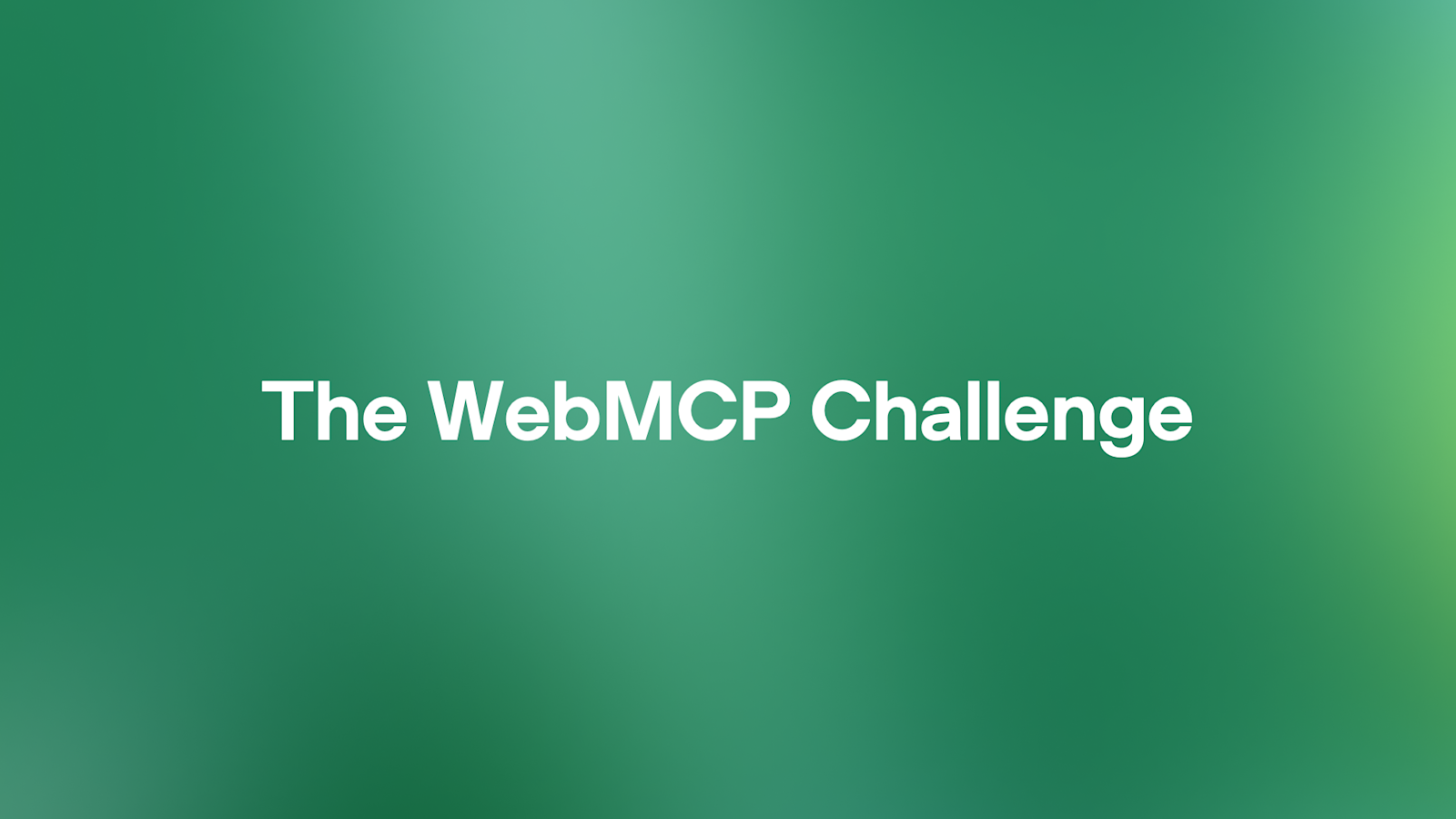 OpenAI WebMCP 挑战赛官方标题图