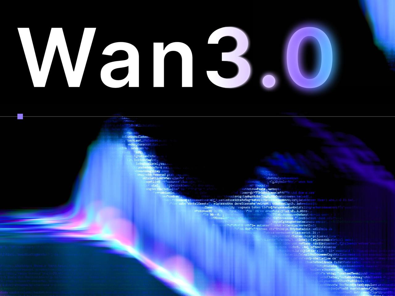 Wan3.0 公测官方宣传图
