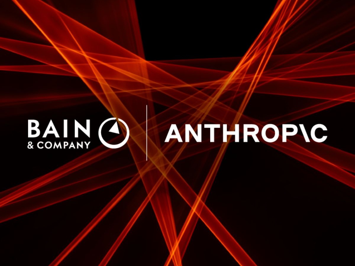 贝恩公司与 Anthropic 联合品牌图
